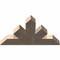Ekena Millwork Saratoga Smooth Timber Gable Bracket, Douglas Fir, 36"W x 21"H x 3 1/2"D x 5 1/2"F, 14/12 Pitch GBW036X21X0406SAR00SDF - alternate 2